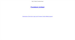 Desktop Screenshot of footdomcash.com